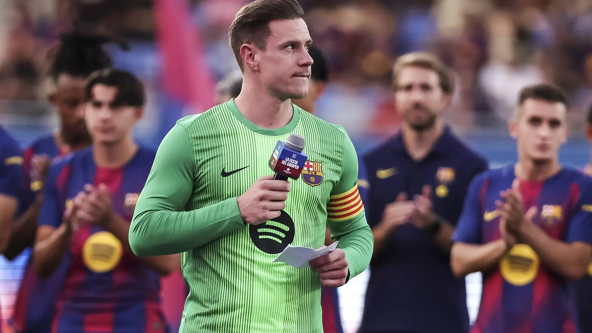 Fútbol.- Ter Stegen: "Ha sido importante solucionar el tema con el club, ahora es momento de mirar hacia adelante"