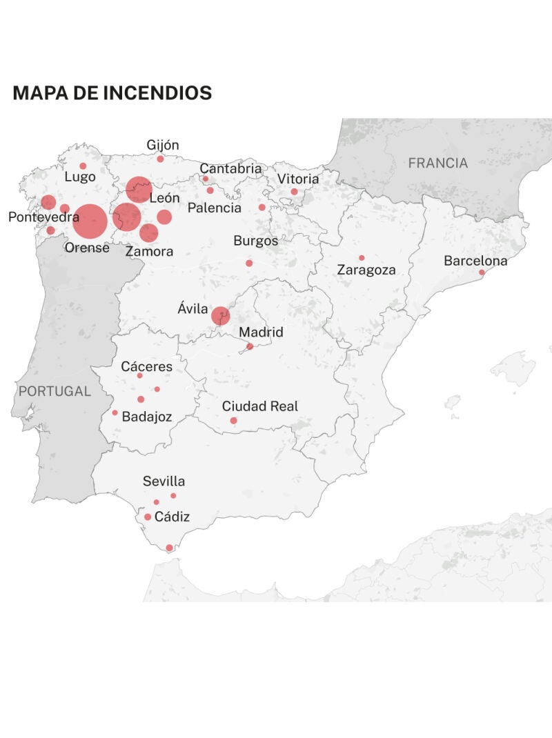 Mapa de incendios