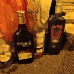 Botellón en Punta Umbría. Botellón en Punta Umbría.