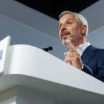 Rueda de prensa de Juan Bravo