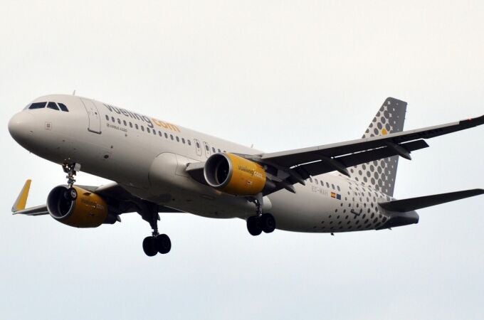 Imagen de un vuelo de Vueling. 