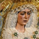 La Esperanza Macarena antes de ser sometida a una nueva intervención
