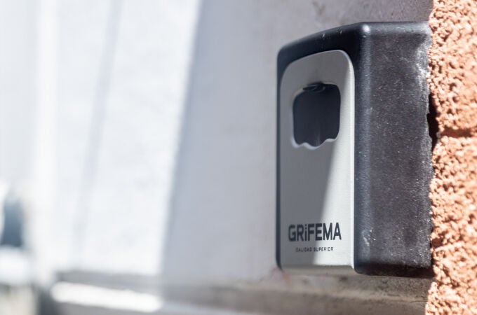 Caja de llaves de un apartamento turístico