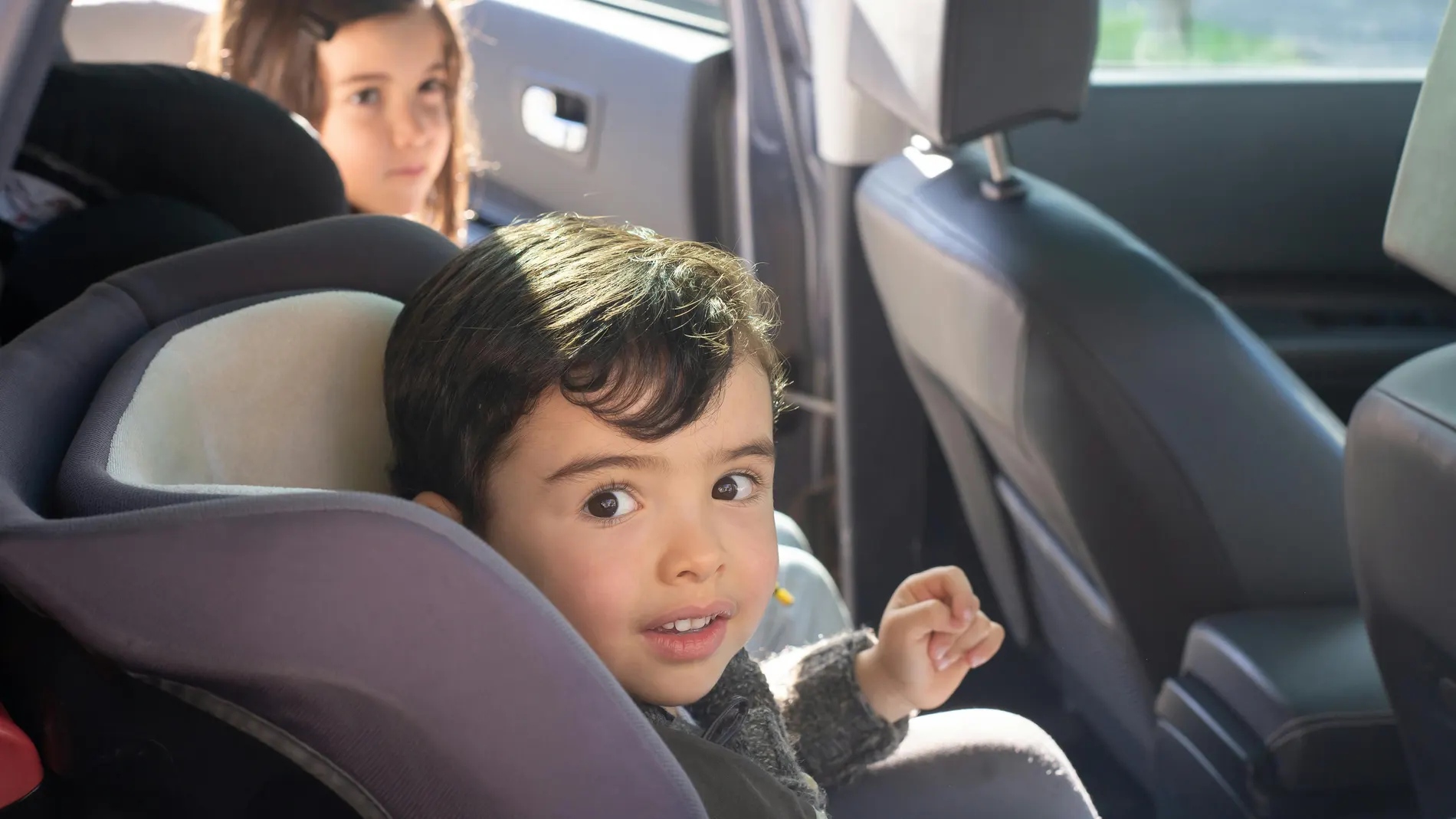 Viaje en coche con niños