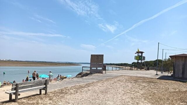 Una playa de Puerto Real