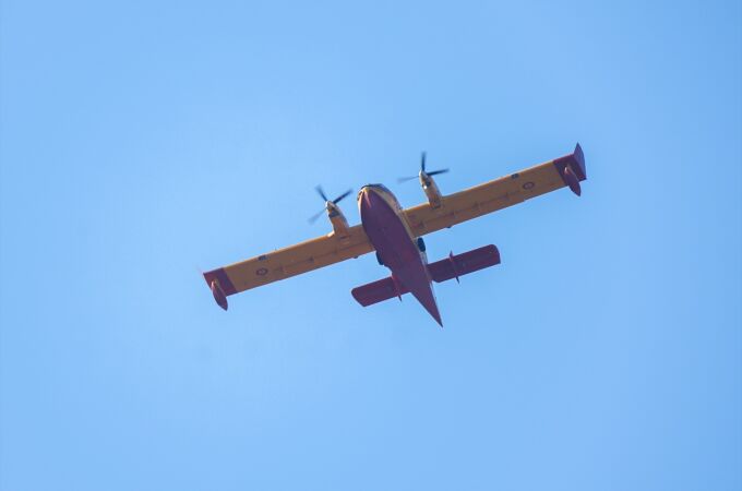 Imagen de archivo de un avión del Infoca