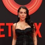 Georgina Rodríguez durante la fiesta que organiza Netflix Georgina Rodríguez durante la fiesta que organiza Netflix