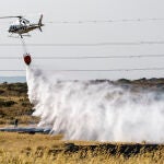 Incendio en las proximidades de Urraca-Miguel, barrio anexionado de Ávila