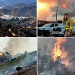 Combo de otros incendios en España, Andilla, Losacio, Riotinto y Realejos
