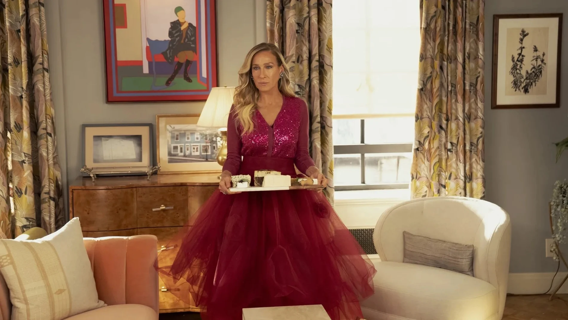 Sarah Jessica Parker como Carrie Bradshaw en el episodio final