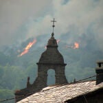 Incendio en Fasgar (León)