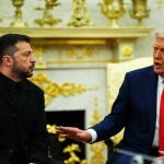 Reunión de Donald Trump y Volodimir Zelenski