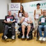 La ministra de Igualdad, Ana Redondo, acude a la presentación del proyecto Disca-VioGen, elaborado por Aspaym Castilla y León.