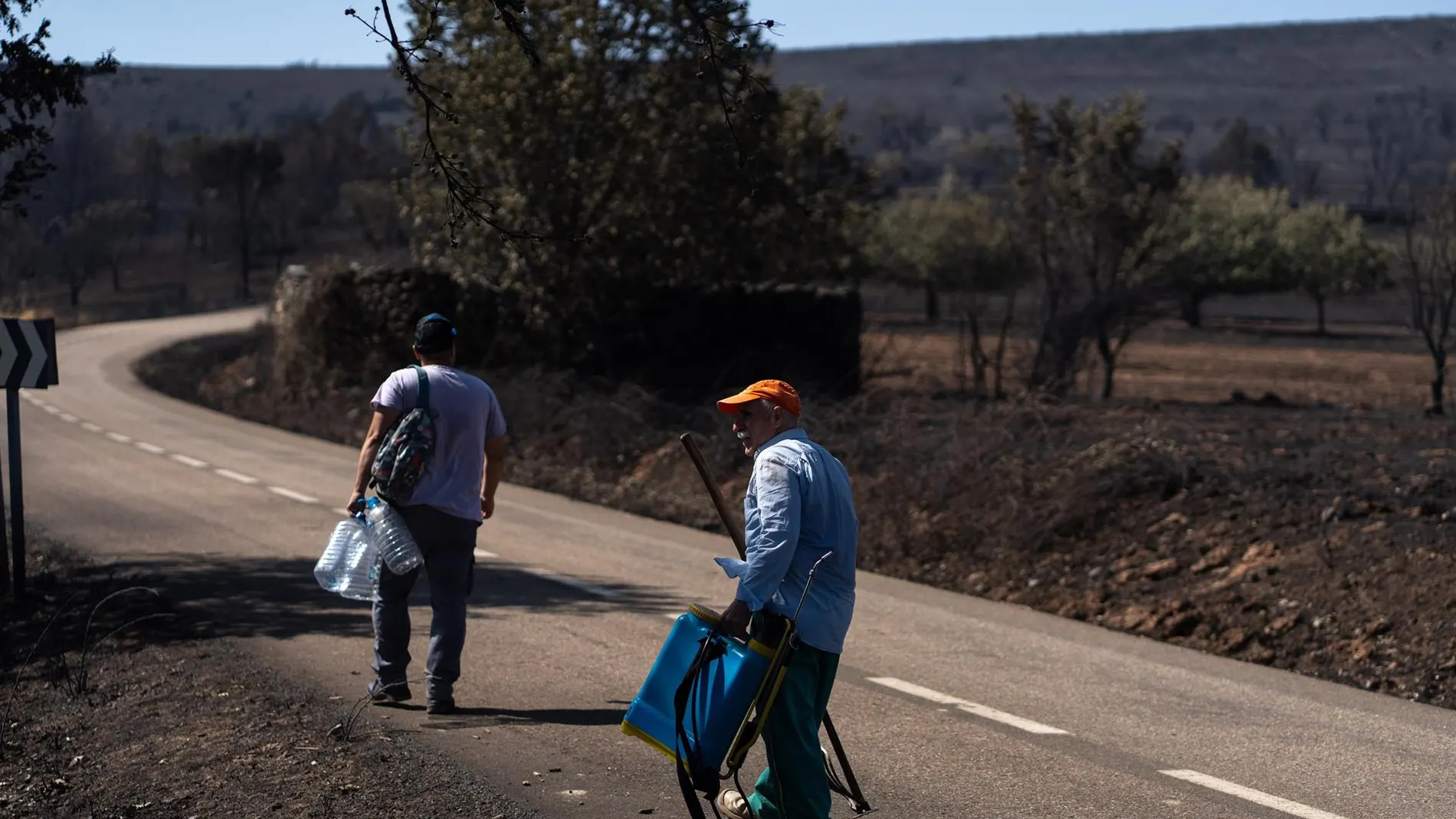 El incendio en Porto (Zamora) vuelve a Sanabria y afecta ya a 5.600 hectáreas