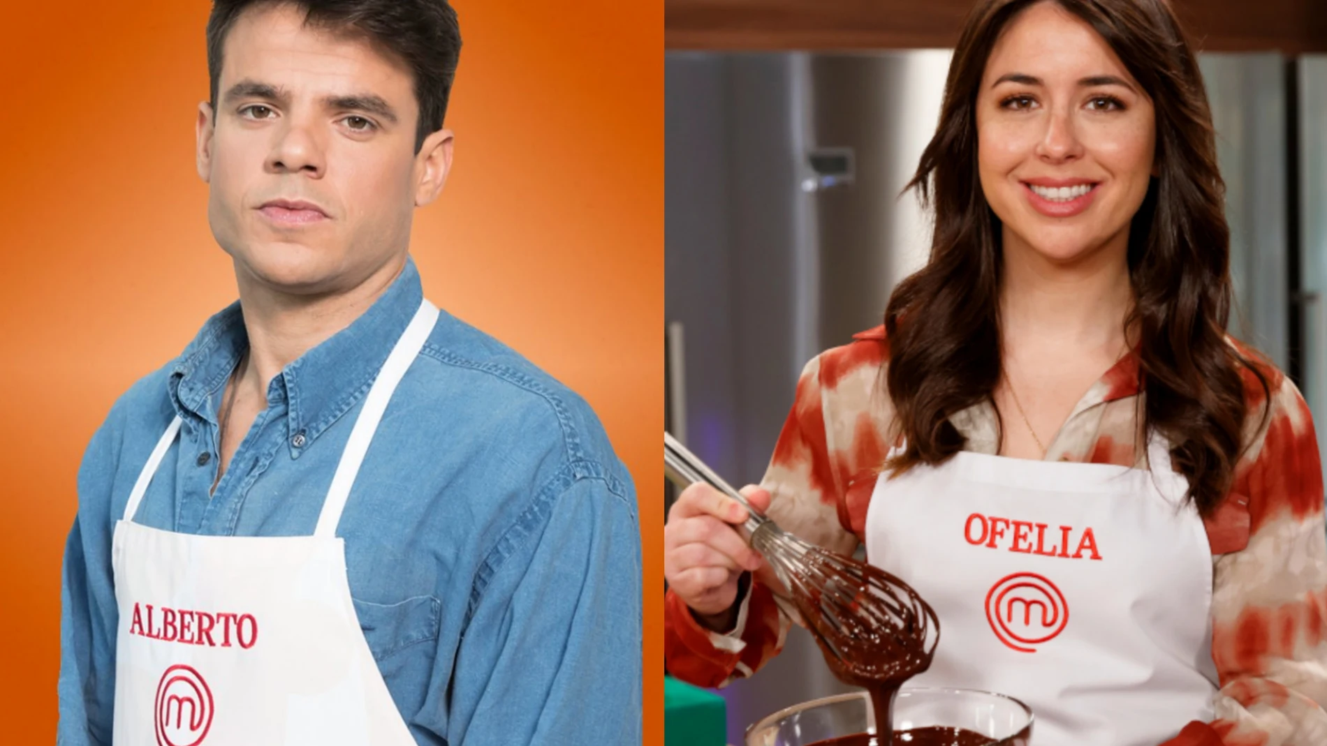 Alberto Gras y Ofelia, concursantes de 'MasterChef 8'