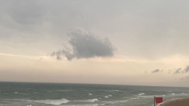 Castellón está en aviso este martes por chubascos y tormentas que pueden ser localmente muy fuertes