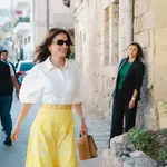 El look de Rania de Jordania.