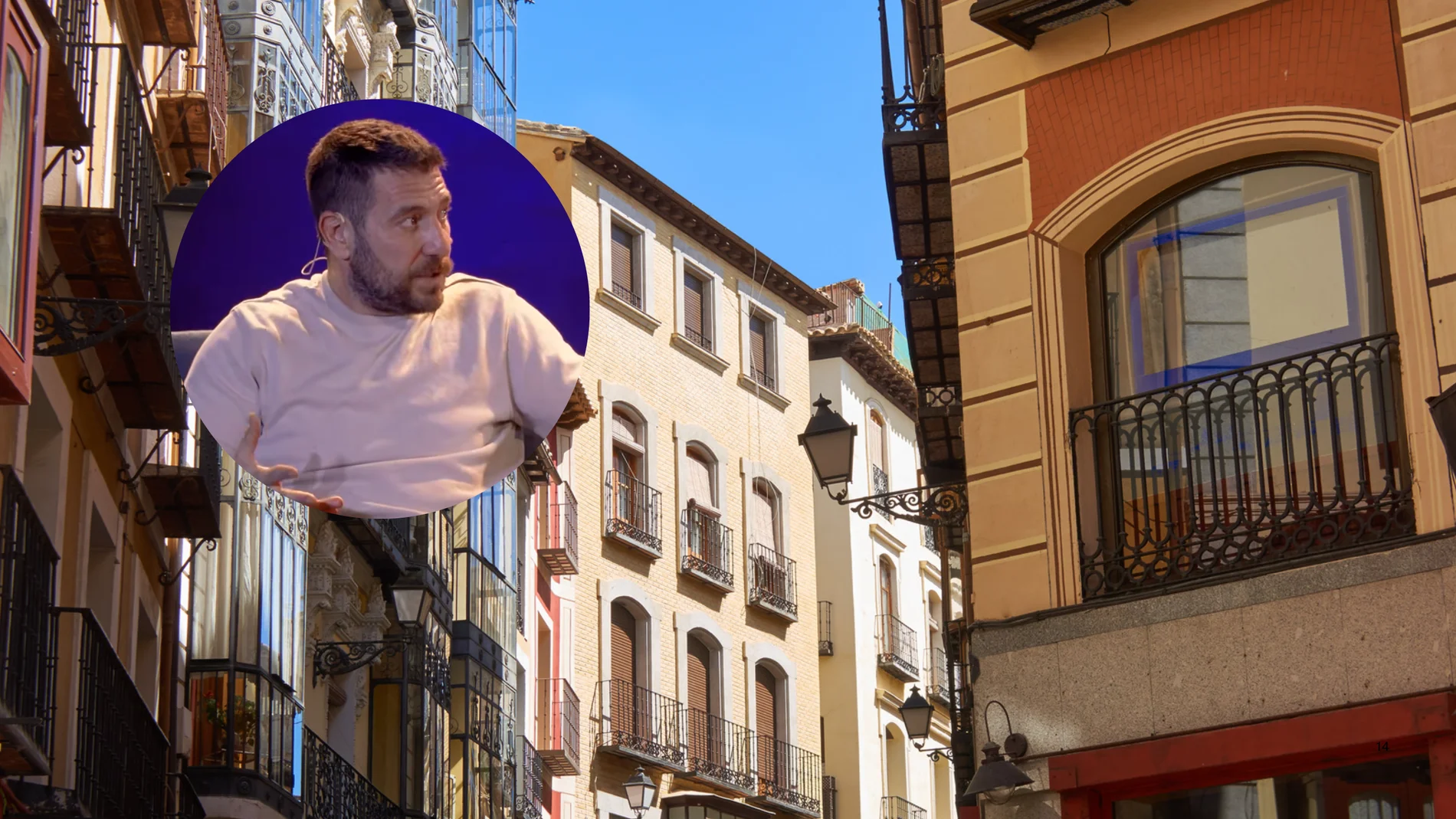 El actor Raúl Tejón en Castilla-La Mancha