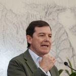 El presidente de Castilla y León, Alfonso Fernández Mañueco