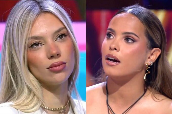 Alejandra Rubio y Gloria Camila 