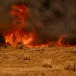 Incendio en A Gudiña (Ourense) 