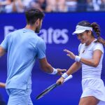 Tenis/US Open.- Carlos Alcaraz y Emma Raducanu caen en su estreno en el dobles mixto del US Open