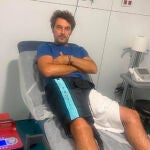 Andy Cartagena se recupera en una clínica de Barcelona