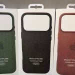 Supuestas cajas de las fundas TechWoven de Apple