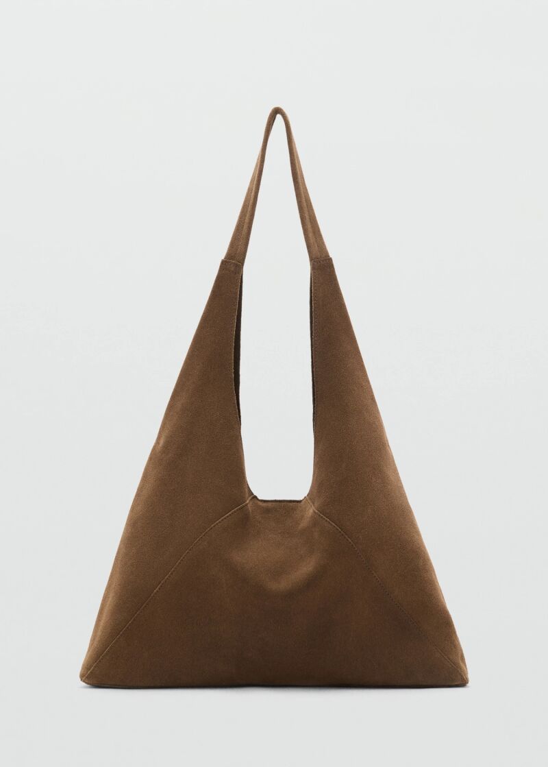 Bolso de serraje.