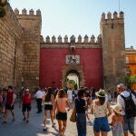 Ana María Jáuregui muestra los sistemas de seguridad del Real Alcázar de Sevilla