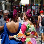 Ambiente en la Feria de Málaga