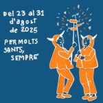 Cartel de Fiesta Mayor de Sants 2025