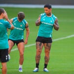 Training session of Real Betis Balompie