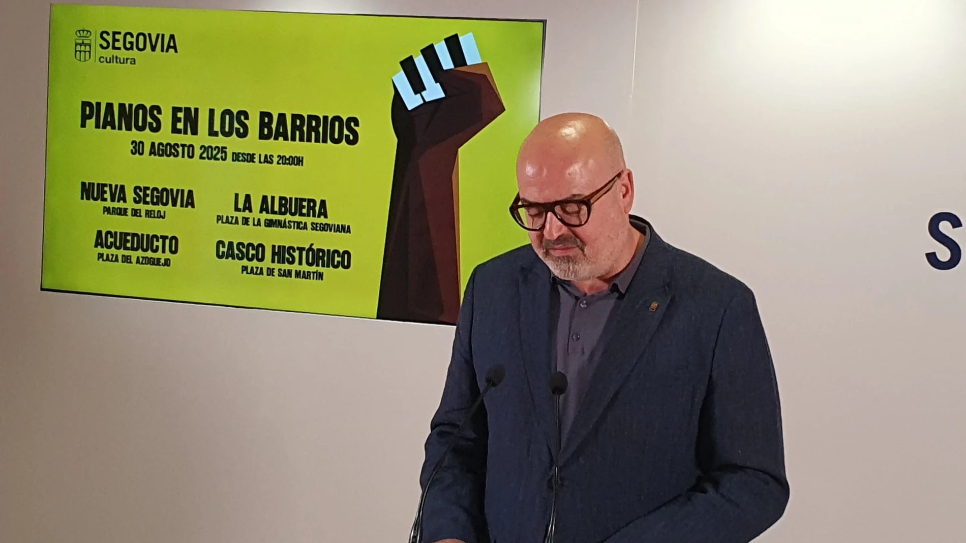 El concejal de Cultura, Juan Carlos Monroy. EUROPA PRESS 21/08/2025