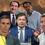 Diferentes responsables políticos con relevancia y competencias en la gestión de los incendios forestales.
