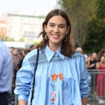 Alexa Chung en la Semana de la Moda de Milán.