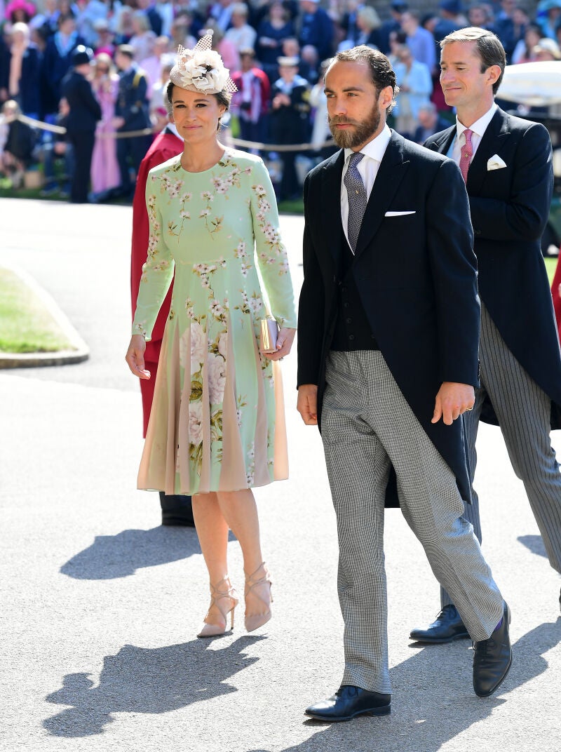 Pippa Middleton en la boda de Harry de Inglaterra y Meghan Markle.