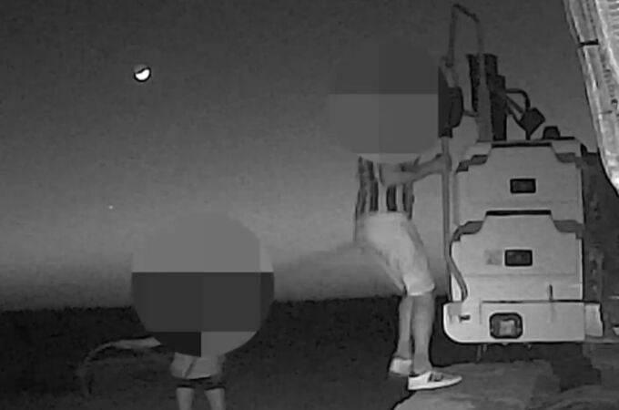 Dos detenidos por robar gasoil y dañar maquinaria de construcción en Los Palacios