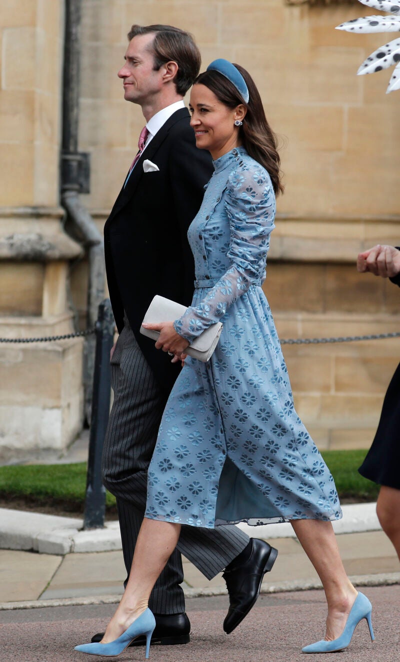 Pippa Middleton en la boda de Thomas Kingston y Gabriella Windsor.