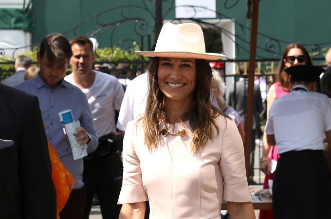 Pippa Middleton en Wimbledon 2019.