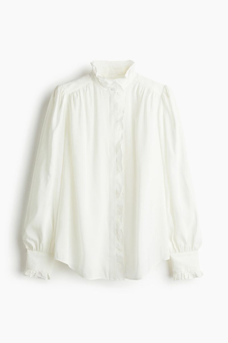 Camisa victoriana.