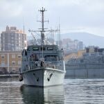 La Armada abre este sábado al público el cazaminas 'Turia' en el puerto de Cartagena