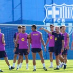 El FC Barcelona prepara su partido ante el Levante UD