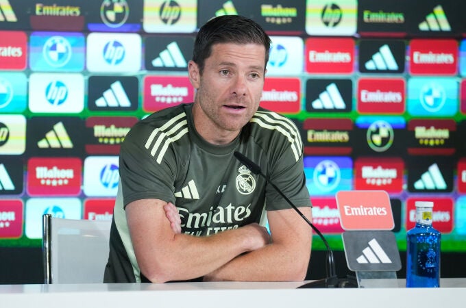 Rueda de prensa de Xabi Alonso