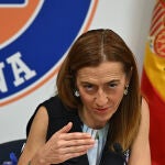 Comparecencia de Virginia Barcones tras la reunión del CECOD