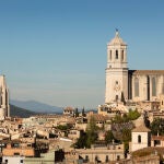 Vista de la catedral de Girona