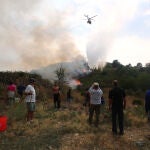 Incendio en Molinaseca