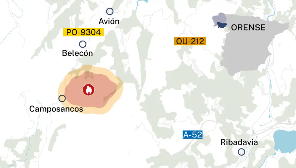 Incendio Camposancos
