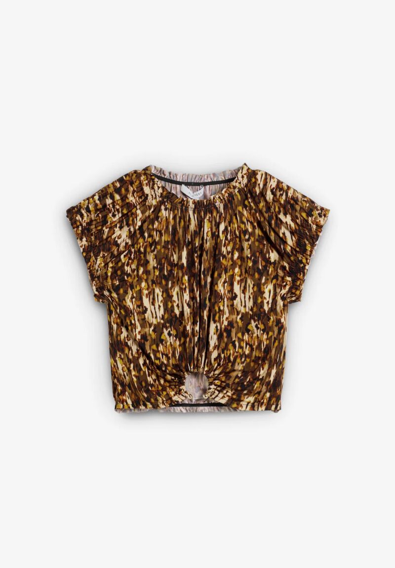 Top estampado.