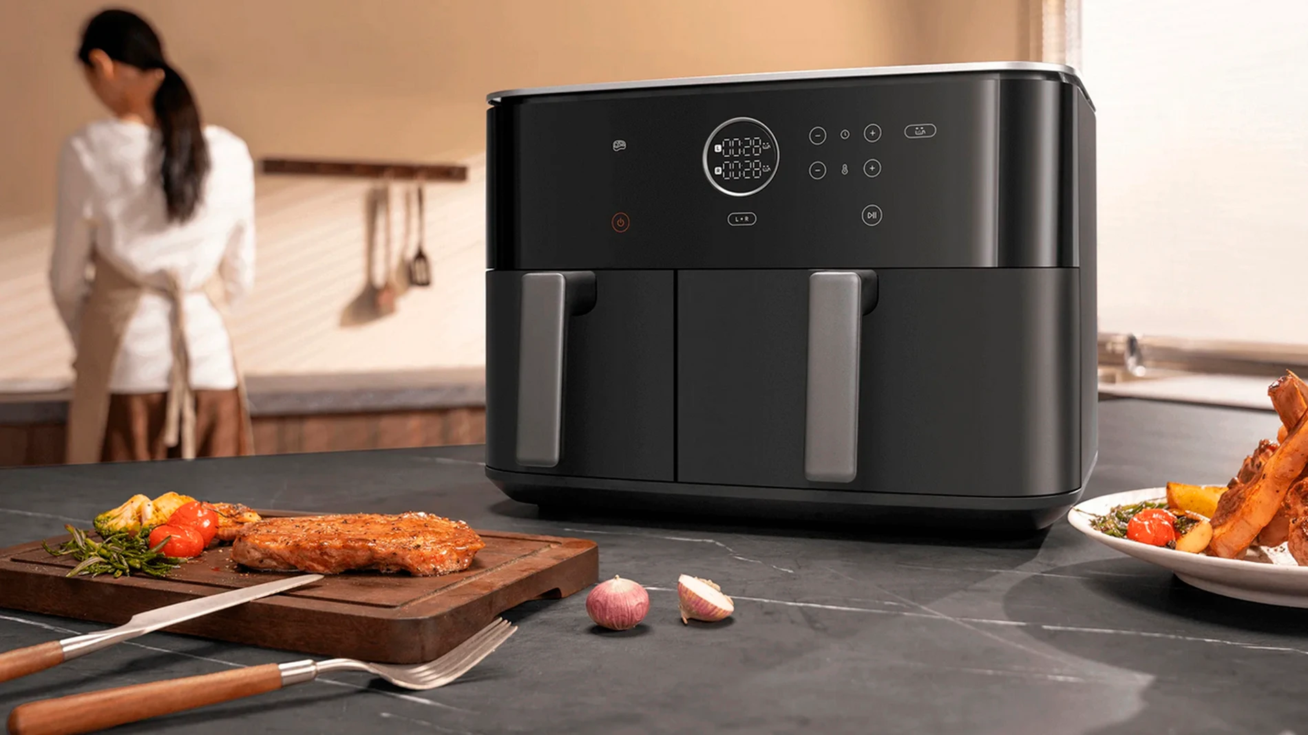 Así luce la nueva Xiaomi Dual Zone Air Fryer 10L